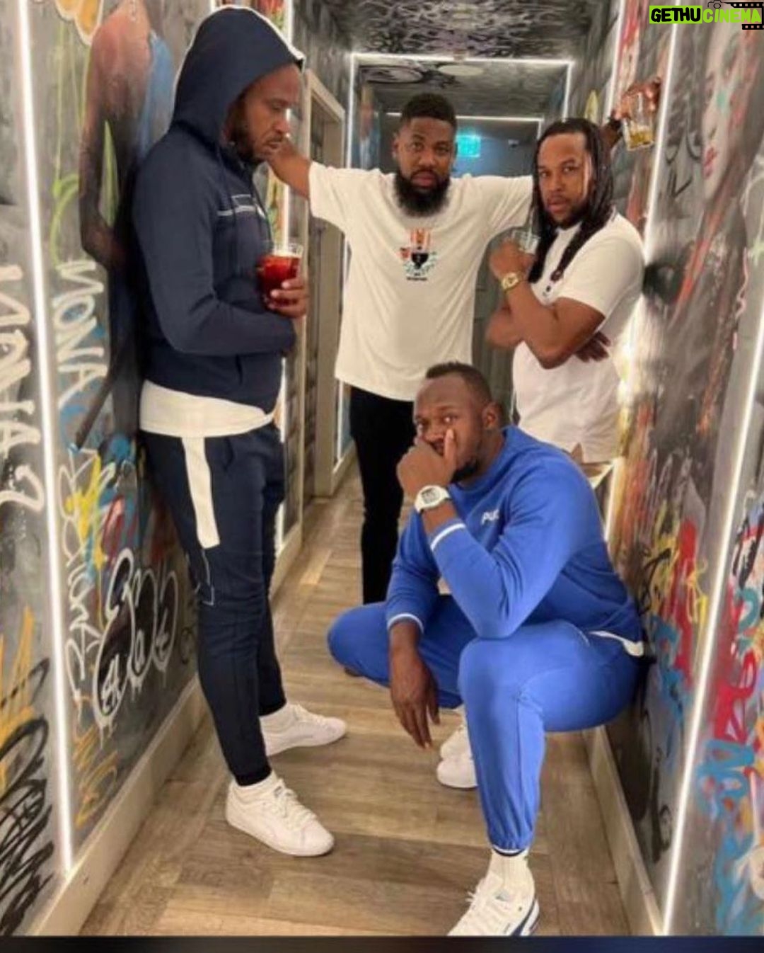 Usain Bolt Instagram - Different year same energy big up my g on him earth strong @ricardobibigardner love and love alone.