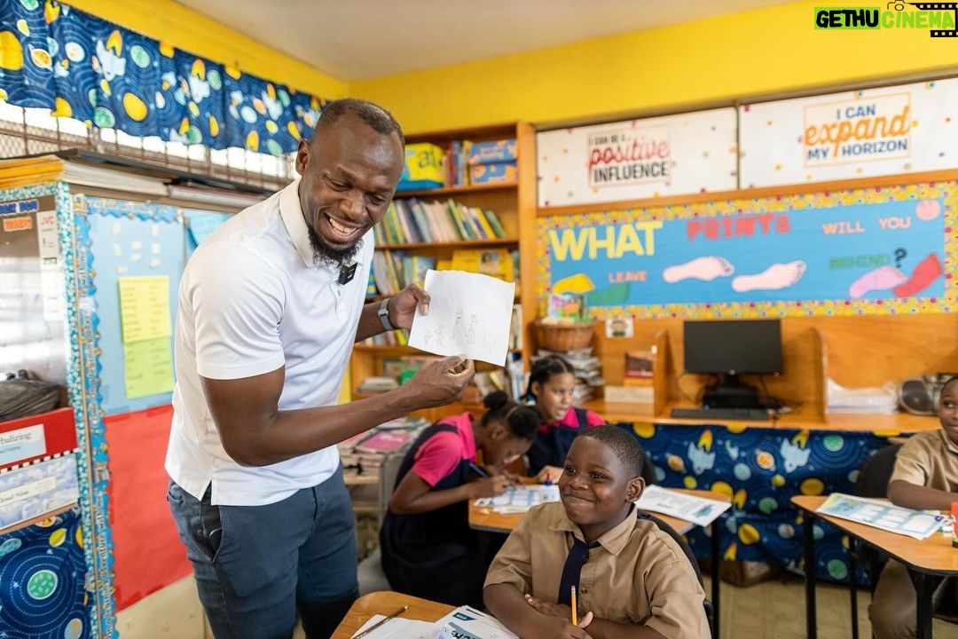 Usain Bolt Instagram - “Youths gwan hold on firm, Gwan hold strong, Remember Nothing Major is in the minor” ~ #Thankful