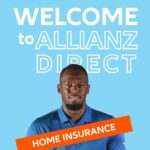 Usain Bolt Instagram - It happens to everyone to be careless, don’t worry. With our Home Insurance we’ll take care of repairing your damages and your distractions are covered.    #AllianzDirect #NowForYou #futureofinsurance