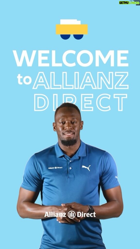 Usain Bolt Instagram - Empty your luggage, you have everything you need with @allianzdirectnl Roadside Assistance. 🚘✅ Travel light and enjoy your vacation with no worries. ☀️ #AllianzDirect #insurance
