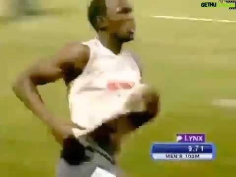Usain Bolt Instagram - May 31, 2008 #FactsnotOpinion