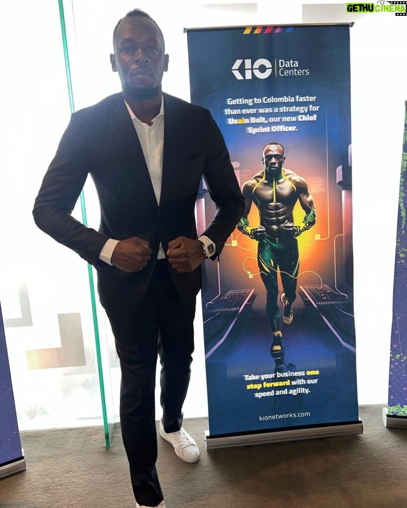 Usain Bolt Instagram - Chief Sprint Officer @kio.tech Mexico City, Mexico