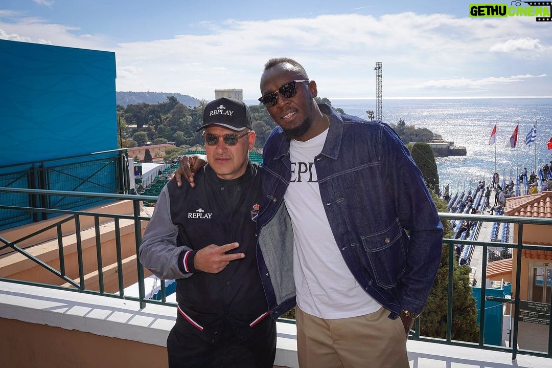 Usain Bolt Instagram - Monaco on @replay 🎾 Monte-Carlo, Monaco
