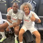 Usain Bolt Instagram - CONMEBOL game yesterday #legends 🏃🏿‍♂️⚽️