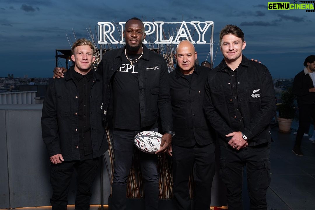 Usain Bolt Instagram - Replay heads to Paris #AllBlacks