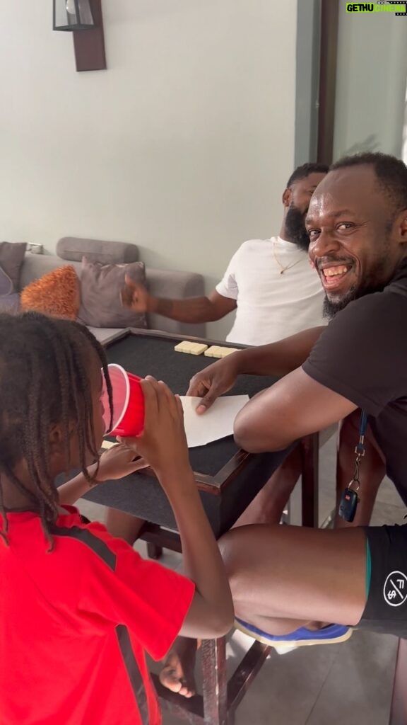 Usain Bolt Instagram - Tricks are for kids 😂😂😂😂
