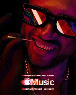 Usher Instagram - USHER. LAS VEGAS. APPLE MUSIC HALFTIME SHOW. #SBLVIII ——— @Usher, @nfl, @rocnation, @nfloncbs