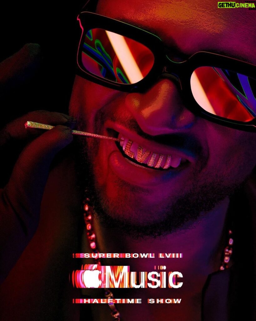 Usher Instagram - USHER. LAS VEGAS. APPLE MUSIC HALFTIME SHOW. #SBLVIII ——— @Usher, @nfl, @rocnation, @nfloncbs