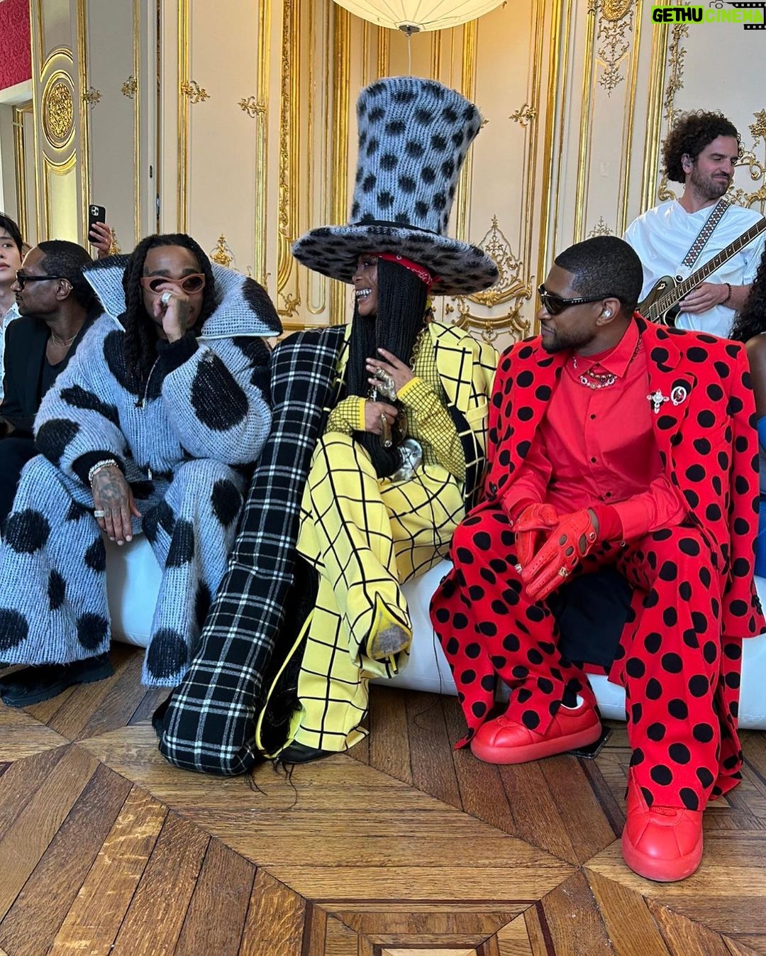 Usher Instagram - @marni show was Good Good ❗️ Paris, France