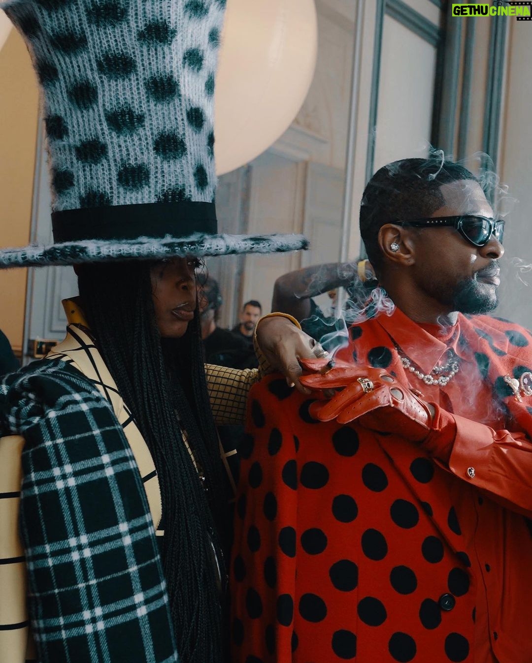 Usher Instagram - @marni show was Good Good ❗️ Paris, France