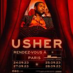 Usher Instagram - Écoute-moi bien, PARIS! Guess what…I’m coming just for u! I’m excited to take u on the journey of ‘Rendez-Vous à Paris’ this September 2023. Tickets are on sale NOW✨bisou bisou ✨