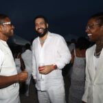 Usher Instagram - Mannn @michaelrubin had me outside…and it was worth it 🙏🏾