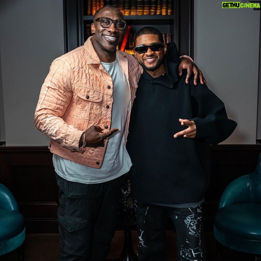 Usher Instagram - The King of R&B pulled up to the club right before his historic Super Bowl LVIII halftime show performance in Vegas. He talks about his upcoming album, COMING HOME, dropping just 2 days before the big game. Don’t leave your girl around him and get ready for this electric conversation dropping tomorrow at 12pm EST.