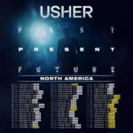 Usher Instagram - #COMINGHOME debuted at #1 on Top Album Sales Charts!!! 📈 PAST PRESENT FUTURE Tour tickets are damn near sold out!! Get that presale code 🎟️ Added in EU/UK to make sure U know I ain’t forget bout y’all!! 🫶🏾 And y’all got my “glitch” move aka ticking popping off on TikTok 😂 Love y’all mannn