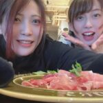 Utami Hayashishita Instagram - 上谷と祝勝会🌹🕊 #STARDOM #QQ #AphroditE
