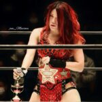 Utami Hayashishita Instagram - 2021.01.17後楽園大会 Thank you📸🌹 #STARDOM #QQ