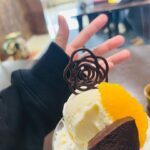 Utami Hayashishita Instagram - 🌹 . . . 青森の BORU-NO CAFE さん！ . パフェ可愛くて美味しかった！ バラもあったよ🌹 . . . #STARDOM #QQ