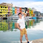 Uyan Tien Instagram – 基隆的小威尼斯意外的可愛哈哈
很喜歡這裡！乾淨，好吃好喝，
很好舒壓的景點💓🏘️🏘️🏘️ 正濱漁港彩虹屋