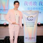 Uyan Tien Instagram – 粉色西裝好看嗎嘻嘻？很開心被蓓多納 邀請他們的新產品CC霜的發表會！整個活動的氣氛很棒，尤其甜點都好好吃！新產品實在太棒了，我認真心動，因為對我來說是最快速可同時化妝+防曬的化妝品！活動結束我還帶一瓶回家，這幾天就要開始好好使用！ @beldora.beauty @no1timeman
