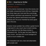 VJ Thanigai Instagram - #diary #imdb #review ❤️🙏 Now streaming on @ahatamil 🥰