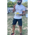 VJ Thanigai Instagram – Another Marathon Medal from Honorable Minister @murugan_tnbjp Chennai coastal cleanup Awerness Run 🏃♂️🙏 @prime_runners_club_ Besant nagar beach, Chennai