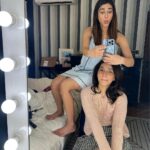 Vaani Kapoor Instagram - This is what happens when you mix makeup tutorials with friendship and a camera. #nofilter