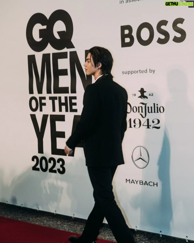 Vachirawit Chivaaree Instagram - Thank you @gqjapan for the best asian entertainer award. I'll keep up my good work to entertain and inspire people.Proudly to be here so much. Tokyo, Japan