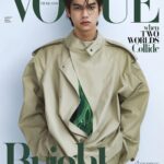 Vachirawit Chivaaree Instagram – 🍀 
@voguethailand @burberry #Burberry