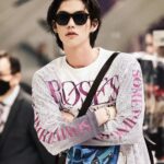 Vachirawit Chivaaree Instagram - London is callin🤙 #burberrySS24 Suvanphum International Airport สนามบินสุวรรณภูมิ, Bangkok, Thailand