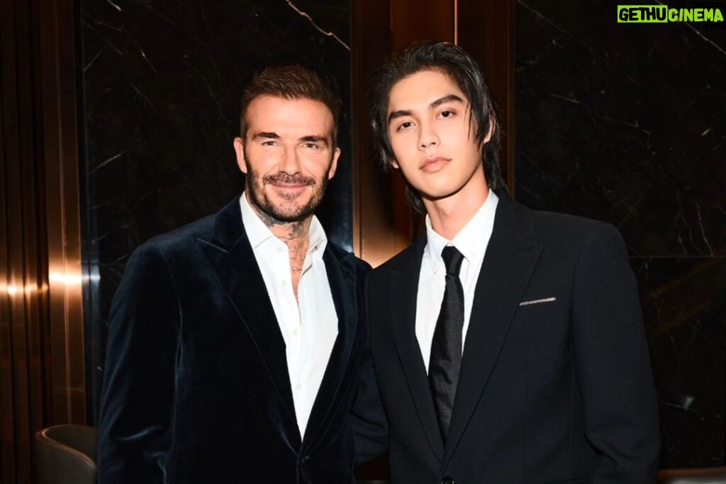 Vachirawit Chivaaree Instagram - As a big Manchester United fan, this is the moment of a life time. Thank you @davidbeckham for taking time with me.I'm forever grateful for this opportunity. Always love and support you legend. Londoner Macao 澳門倫敦人