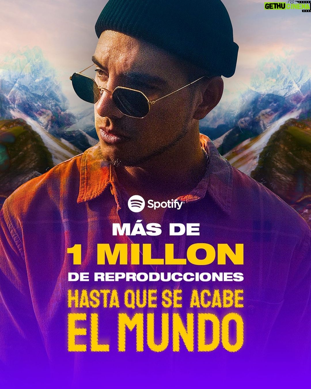 Vadhir Derbez Instagram - +1 MILLÓN de reproducciones en Spotify, GRACIAS! ✨