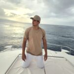 Vadhir Derbez Instagram – 🇺🇲After the Storm, The Sun will shine. But here’s a picture of me on a boat lol
.
🇲🇽Después de la tormenta, El sol brillara…. pero quemamucho el sol 😎