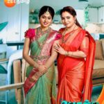Vaishnavi Arulmozhi Instagram - உங்களின் பேரன்பையும் பேராதரவையும் எதிர்பார்க்கும் "பேரன்பு" இன்று முதல் திங்கள் முதல் சனி வரை மதியம் 2:00 மணிக்கு..காணத்தவறாதீர்கள் அணிகலன்கள்: @new_ideas_fashions ஆடை : @laxarthy_official அம்மா ❤️ @zeetamizh @zeetamilapac @zee5tamil @vijay7__ #vaishnavi #vaishnaviarulmozhi #peranbu #beingvaanathi