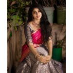 Vaishnavi Arulmozhi Instagram – தனி ஒரு அன்றில் நான்தானே ✨
ஆடை: @pastel.vogue_ 
தையல் : @saya_designstudio 
.
.
#vaishnavi #vaishnaviarulmozhi