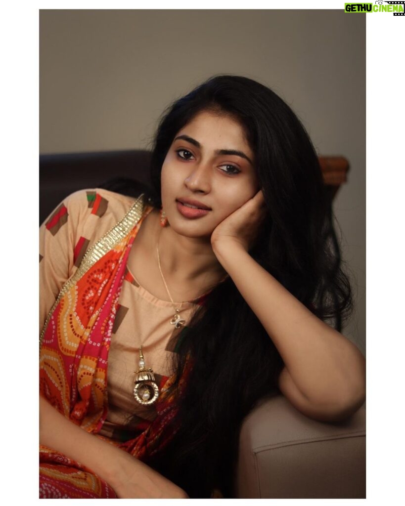 Vaishnavi Arulmozhi Instagram - ❤️ Wardrobe: @srisaicollections9 . #vaishnavi #vaishnaviarulmozhi