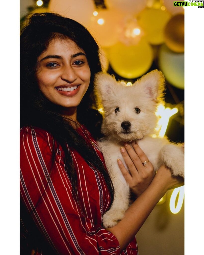 Vaishnavi Arulmozhi Instagram - Late birthday pics post with Alai 🐾 #vaishnavi #vaishnaviarulmozhi