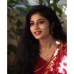 Vaishnavi Arulmozhi Instagram - விழியின் மொழி❤️ ஆடை : @srisaicollections9 ❤️ காதணி: @rings_on_ears ❤️ . . #vaishnaviarulmozhi #vaishnavi