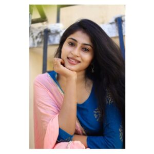 Vaishnavi Arulmozhi Instagram - Thank you so much for all your lovely wishes ❤️
Wearing: @shoptradi2trendy_ 
.
.
#vaishnavi #vaishnaviarulmozhi