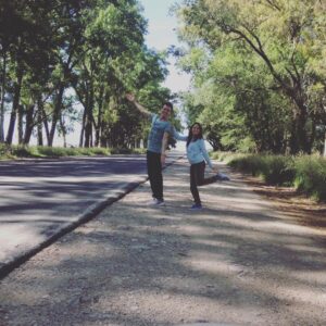 Valeria Britos Instagram - Rutas argentinas...hoy con @valehacerlio rumbo a Olavarria