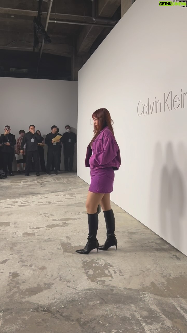 Vanesha Prescilla Instagram - tokyooo you have my heart 💜 @calvinklein #mycalvins @mapfashion Tokyo, Japan