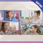 Vanesha Prescilla Instagram - My New Favourite Yogurt Drink, @amaniyogurt @vaneshaass 💙💖 #AmaniYogurt #AMANIKMAT Penasaran sama rasanya? Tungguin yaa…