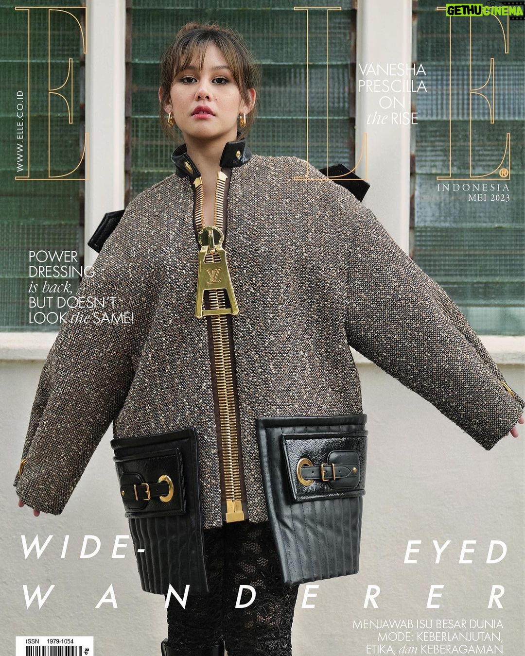 Vanesha Prescilla Instagram - Young actor @vaneshaass is our May 2023 cover star. Speaking to @elleindonsia magazine just moments after #LouisVuitton Spring-Summer 2023 trunk show in Singapore, Vanesha admits sister Sissy Priscillia was driving force behind her own acting career and how she manages people’s expectations in entertainment industry. Photography @vickytanzil Styling @sidkysyah Makeup and Hair @ryanogilvy Fashion @louisvuitton by @nicolasghesquiere ELLE’s May 2023 print edition is available for purchase at Gramedia, Kinokuniya, Gunung Agung, Books & Beyond, WHSmith, and Periplus.