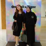 Vanesha Prescilla Instagram - @onitsukatigerindonesia thanks for having me 🪩🪩🪩 such a fun dinner!