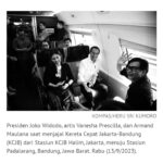 Vanesha Prescilla Instagram - akhirnya mampir lagi ke bandung!! tapi yang kali ini spesial karna diajak sama pak Presiden Jokowi sambil cobain kereta cepat yang sangat menyenangkaann! bersih, nyaman, bagus, dan hemat waktu karna total perjalanan jakarta-bandung kurang lebih cuma 45 menit, gapake macet macetan dan super cepetttt sampe 350km/h. terimakasih pak Jokowi ❤️🤍 Jakarta, Indonesia
