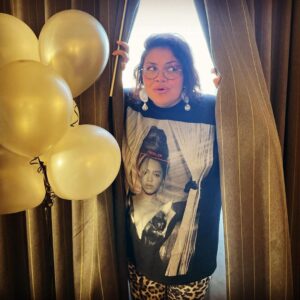 Vanessa Gonzalez Instagram - 38. no crumbs. she ATE. #bday #cozy
