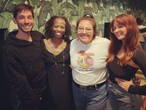 Vanessa Gonzalez Instagram - Thank you to everyone who came out to The Comedy Store tonight!!! 💖💖💖 And thank you to @thecomedystore for having me! 🙏🏽🙏🏽🙏🏽 Special thanks to Daniel Webb, Maggie Maye and Aly Dixon for crushing it 🔥🔥🔥 What a great night ✨🥰✨