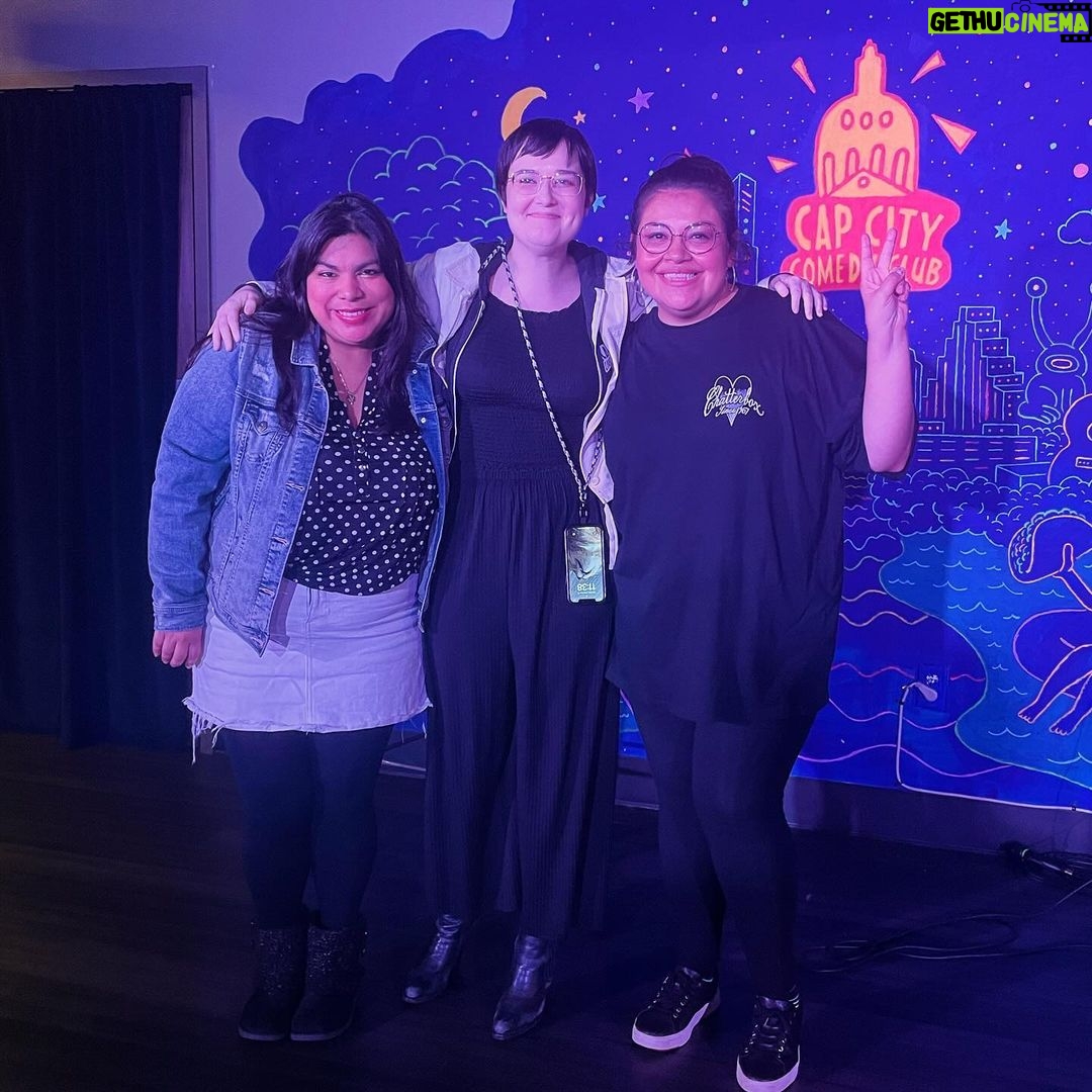 Vanessa Gonzalez Instagram - Thank you @capcitycomedy and everyone who came out to the shows this weekend!!! πππ I had such a blast πππ½β¨ And a HUGE thanks to my incredible openers! Iβm a big fan of these comics and they all blew me away this weekend π€©π€©π€© FOLLOW THEM! SUPPORT THEM!BOOK THEM on your shows, festivals, clubs, tours! Theyβre pros, sweetos and fucking hilarious! Austin, Texas