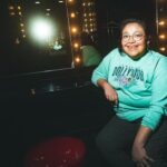 Vanessa Gonzalez Instagram - My first set in The Main Room at The Comedy Store ✨✨✨ It was such a blast! Huge thanks to @beverett86 for having me on an incredible lineup ❤️‍🔥❤️‍🔥❤️‍🔥 And thank you to @mikefaltography for these amazing photos! 😍📸🙏🏽