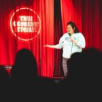 Vanessa Gonzalez Instagram - My first set in The Main Room at The Comedy Store ✨✨✨ It was such a blast! Huge thanks to @beverett86 for having me on an incredible lineup ❤️‍🔥❤️‍🔥❤️‍🔥 And thank you to @mikefaltography for these amazing photos! 😍📸🙏🏽