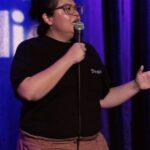 Vanessa Gonzalez Instagram - Texas Public Radio hosts the next Creekside Sessions: Comedy & Conversation on Aug. 29th! The lineup is 🔥🔥🔥 Tickets are on sale now at tpr.org 🎟️ Thank you so much for having me @texaspublicradio 💜✨ It was so much fun! San Antonio, Texas